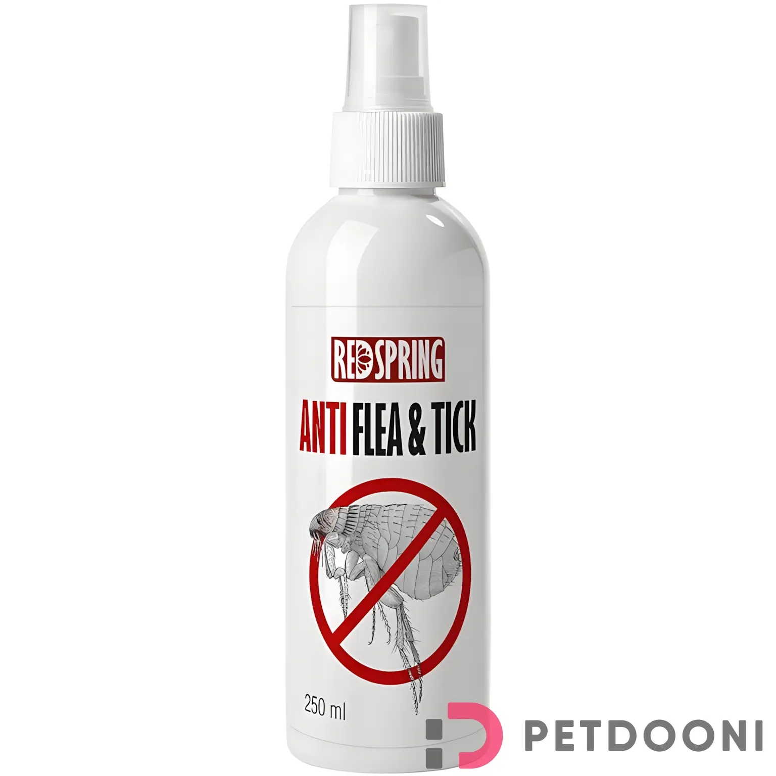 اسپری ضد کک و کنه و سایر انگل ها سگ و گربه رداسپرینگ حجم 300 میلی لیتر
