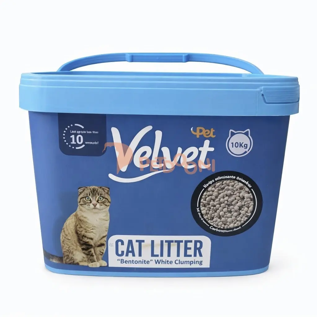 خاک گربه ولوت پت مدل Clean Home Carbon وزن 10 کیلوگرم