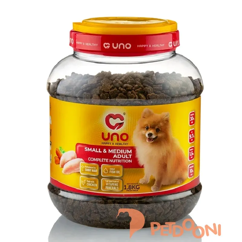 غذای خشک سوپر پریمیوم سگ بالغ نژاد کوچک و متوسط بسته ۲ کیلوگرم