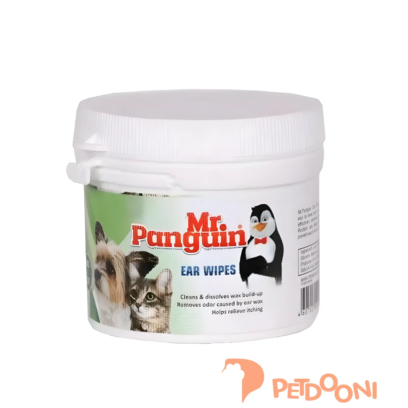 دستمال مرطوب گوش مستر پنگوئین مدل Ear Wipe بسته 70 عددی 